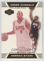 Derrick Byars, Andre Iguodala #/109