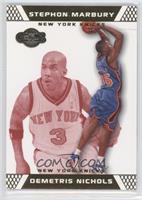 Demetris Nichols, Stephon Marbury #/109