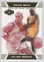 Julian Wright, David West #/109