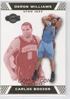 Carlos Boozer, Deron Williams #/109