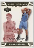 Carlos Boozer, Andrei Kirilenko #/109