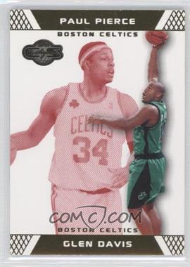 2007-08 Topps Co-Signers - [Base] - Gold Red #94.2 - Glen Davis, Paul Pierce /109