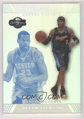 2007-08 Topps Co-Signers - [Base] - Silver Blue Foil #3.1 - Allen Iverson, Marcus Camby /29
