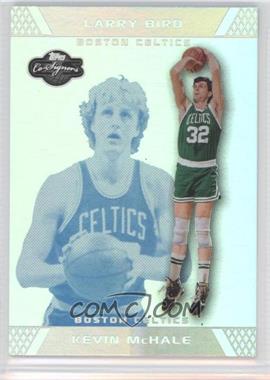 2007-08 Topps Co-Signers - [Base] - Silver Blue Foil #44.1 - Kevin McHale, Larry Bird /29