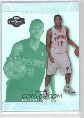 2007-08 Topps Co-Signers - [Base] - Silver Green Foil #66.1 - Sammy Mejia, Rodney Stuckey /19