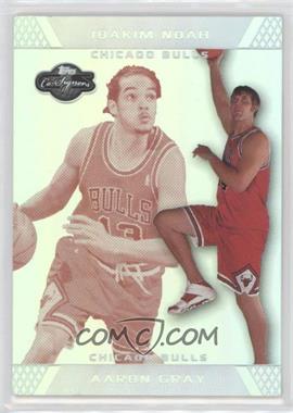2007-08 Topps Co-Signers - [Base] - Silver Red Foil #100.2 - Aaron Gray, Joakim Noah /39