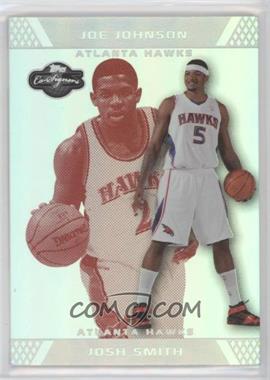 2007-08 Topps Co-Signers - [Base] - Silver Red Foil #22.1 - Josh Smith, Joe Johnson /39