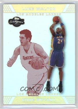 2007-08 Topps Co-Signers - [Base] - Silver Red Foil #24.2 - Kobe Bryant, Luke Walton /39