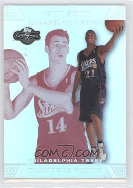 2007-08 Topps Co-Signers - [Base] - Silver Red Foil #78.2 - Thaddeus Young, Jason Smith /39