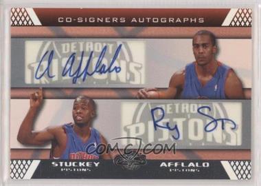 2007-08 Topps Co-Signers - Co-Signers Autographs #CS-41 - Rodney Stuckey, Arron Afflalo