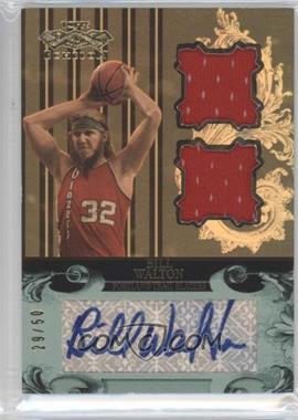 2007-08 Topps Echelon - Autographs Dual Relics - Gold #TEADR-BW - Bill Walton /50