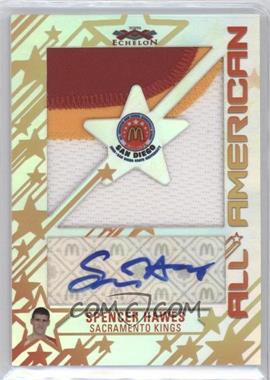 2007-08 Topps Echelon - McDonald's All-American Autographs Patches - Super Sized #MAP-SH - Spencer Hawes /25