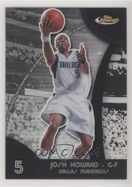 2007-08 Topps Finest - [Base] - Black Refractor #37 - Josh Howard /75