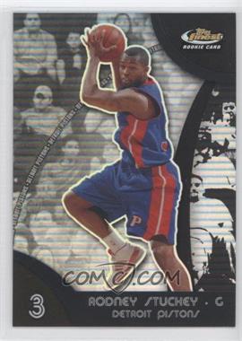 2007-08 Topps Finest - [Base] - Black Refractor #99 - Rodney Stuckey /75