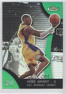 2007-08 Topps Finest - [Base] - Green Refractor #24 - Kobe Bryant /149