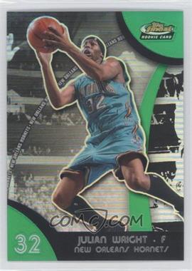 2007-08 Topps Finest - [Base] - Green Refractor #72 - Julian Wright /149