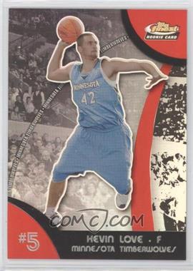 2007-08 Topps Finest - [Base] - Refractor #105 - 2008-09 Rookie - Kevin Love
