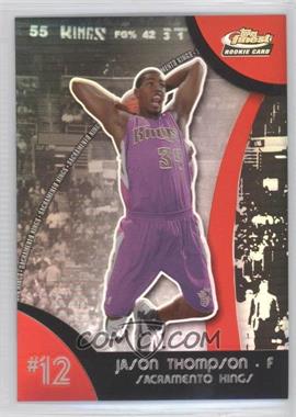 2007-08 Topps Finest - [Base] - Refractor #112 - 2008-09 Rookie - Jason Thompson