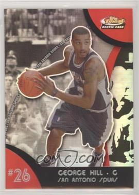 2007-08 Topps Finest - [Base] - Refractor #126 - 2008-09 Rookie - George Hill