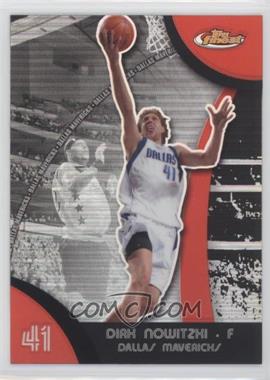 2007-08 Topps Finest - [Base] - Refractor #4 - Dirk Nowitzki