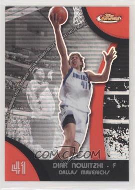 2007-08 Topps Finest - [Base] - Refractor #4 - Dirk Nowitzki