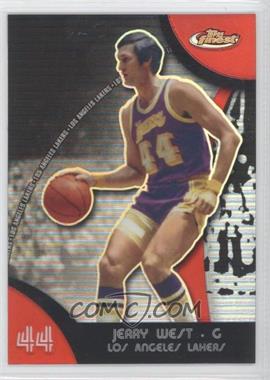 2007-08 Topps Finest - [Base] - Refractor #47 - Jerry West