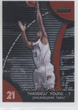 2007-08 Topps Finest - [Base] #80 - Thaddeus Young