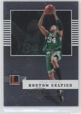 2007-08 Topps Letterman - [Base] #18 - Paul Pierce /599