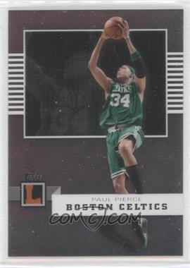 2007-08 Topps Letterman - [Base] #18 - Paul Pierce /599