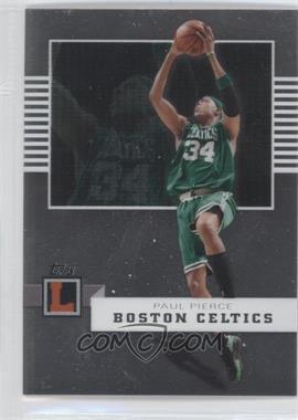 2007-08 Topps Letterman - [Base] #18 - Paul Pierce /599