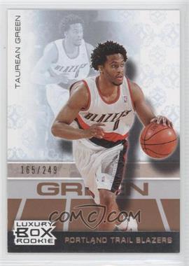 2007-08 Topps Luxury Box - [Base] - Bronze #59 - Taurean Green /249