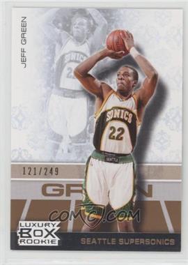 2007-08 Topps Luxury Box - [Base] - Bronze #69 - Jeff Green /249