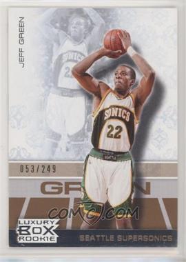 2007-08 Topps Luxury Box - [Base] - Bronze #69 - Jeff Green /249