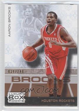 2007-08 Topps Luxury Box - [Base] - Bronze #74 - Aaron Brooks /249