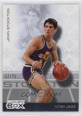 2007-08 Topps Luxury Box - [Base] - Silver #36 - John Stockton /75