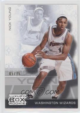 2007-08 Topps Luxury Box - [Base] - Silver #63 - Nick Young /75