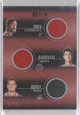 2007-08 Topps Luxury Box - Five Piece Relics #LB5R-15 - Greg Oden, Andrea Bargnani, Andrew Bogut, Dwight Howard, Yao Ming /75