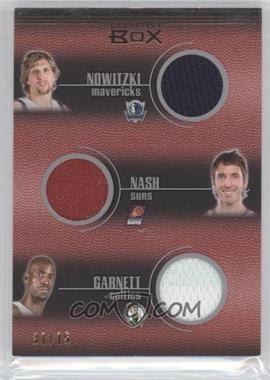 2007-08 Topps Luxury Box - Five Piece Relics #LB5R-8 - Dirk Nowitzki, Steve Nash, Kevin Garnett, Tim Duncan, Allen Iverson /75