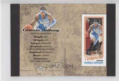 2007-08 Topps NBA All-Star Booklet - Multi-Product Insert [Base] #_CAAN - Carmelo Anthony /999