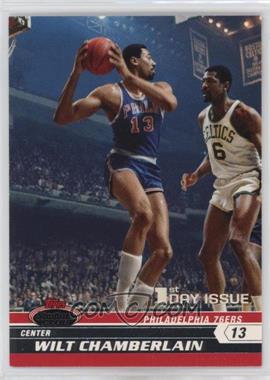 2007-08 Topps Stadium Club - [Base] - 1st Day Issue #87 - Wilt Chamberlain (Guarded by Bill Russell) /1999