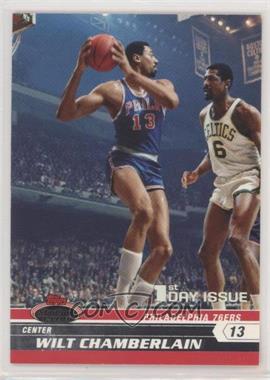 2007-08 Topps Stadium Club - [Base] - 1st Day Issue #87 - Wilt Chamberlain (Guarded by Bill Russell) /1999