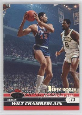 2007-08 Topps Stadium Club - [Base] - 1st Day Issue #87 - Wilt Chamberlain (Guarded by Bill Russell) /1999
