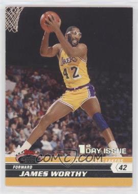 2007-08 Topps Stadium Club - [Base] - 1st Day Issue #98 - James Worthy /1999 [EX to NM]