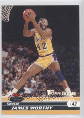 2007-08 Topps Stadium Club - [Base] - 1st Day Issue #98 - James Worthy /1999