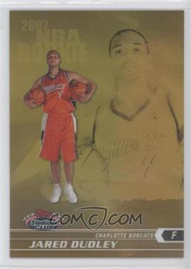 2007-08 Topps Stadium Club - [Base] - Chrome Gold Refractor #122 - Jared Dudley /99