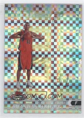 2007-08 Topps Stadium Club - [Base] - Chrome X-Fractor #108 - Brandan Wright /50