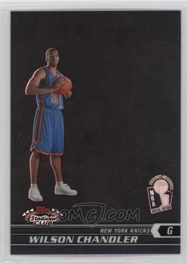 2007-08 Topps Stadium Club - [Base] - Redemption Rookies Black Refractor Super Teams #123 - Wilson Chandler