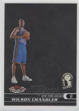 2007-08 Topps Stadium Club - [Base] - Redemption Rookies Black Refractor Super Teams #123 - Wilson Chandler