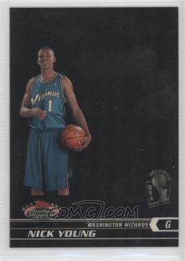 2007-08 Topps Stadium Club - [Base] - Redemption Rookies Black Superfractor Super Teams #116 - Nick Young /50