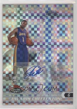 2007-08 Topps Stadium Club - [Base] - X-Fractor Rookie Autographs #119 - Javaris Crittenton